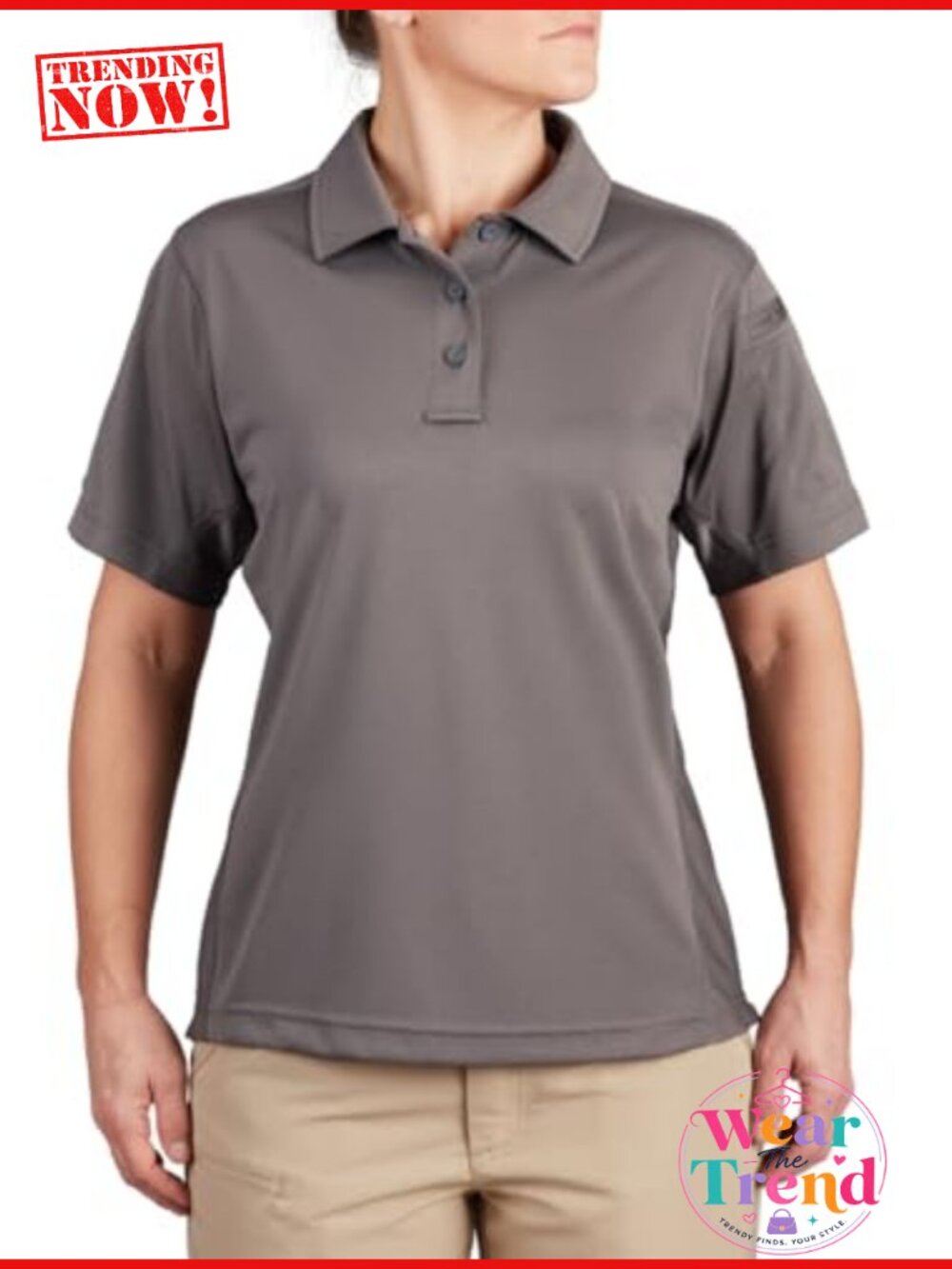 Women's Summerweight Polo Shirt Breathable Quick-Dry UPF 30